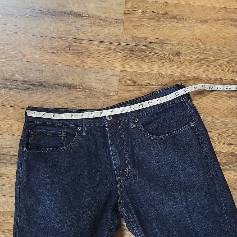 LEVI'S 559 Relaxed Fit Straight Leg Blue Denim Jeans 32x34 - Picture 12 of 15